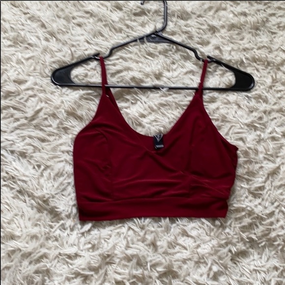 Cropped silk tank - Picture 2 of 3